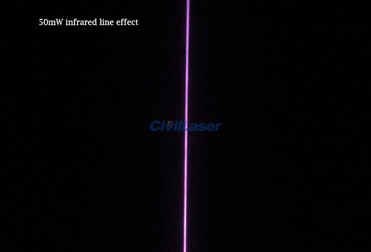 Powell IR line laser module